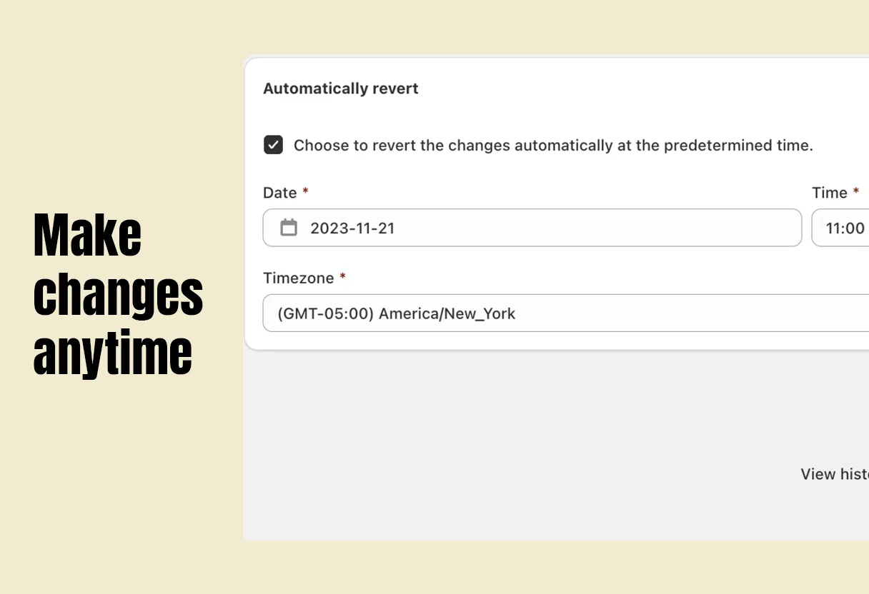 Astra Bulk Product and Price Edit scheduling bulk edits