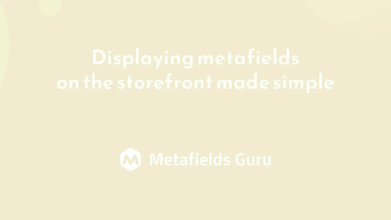 The features of Metafields Guru for bulk product uploading