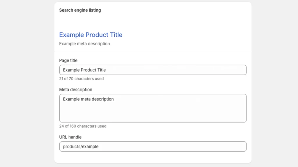 Write effective meta titles to increase SEO for your Shopify store