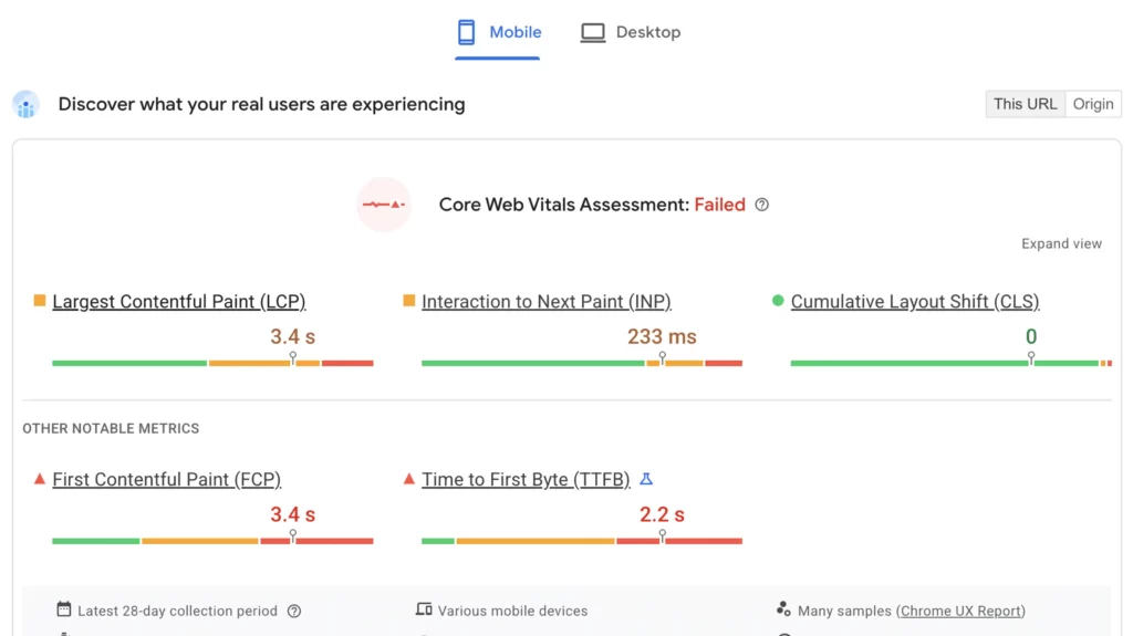Speeding up Largest Contenful Pain