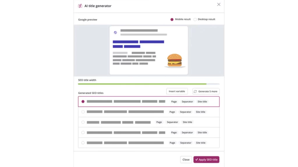 Yoast SEO for Shopify